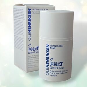 OLEHENRIKSEN PHAT Glow Facial Mask 1.7 oz / 50ml New Boxed PHA Exfoliating Treat